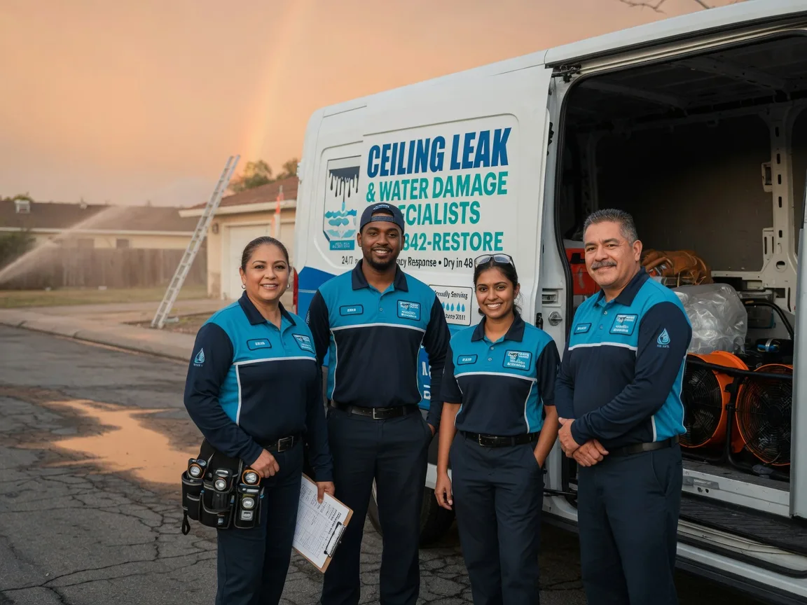 Ceiling Leak Cleanup company in Madisonville, LA