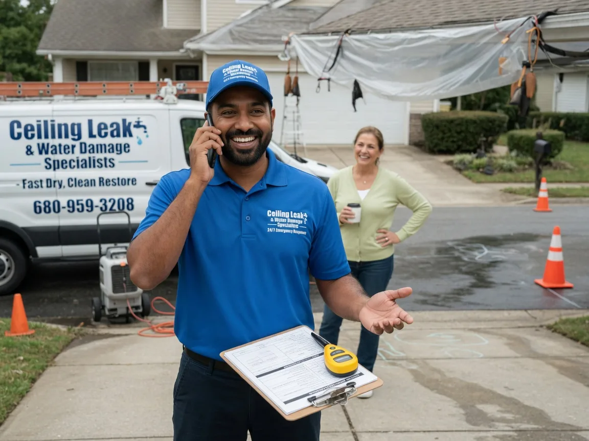Ceiling Leak Cleanup Madisonville, LA FAQs